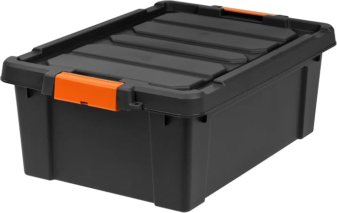 48Qt/12 Gal. Heavy Duty Plastic Storage Bin by Unknown