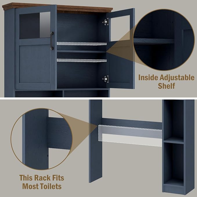 Vabches Over The Toilet Storage Cabinet - Image 7