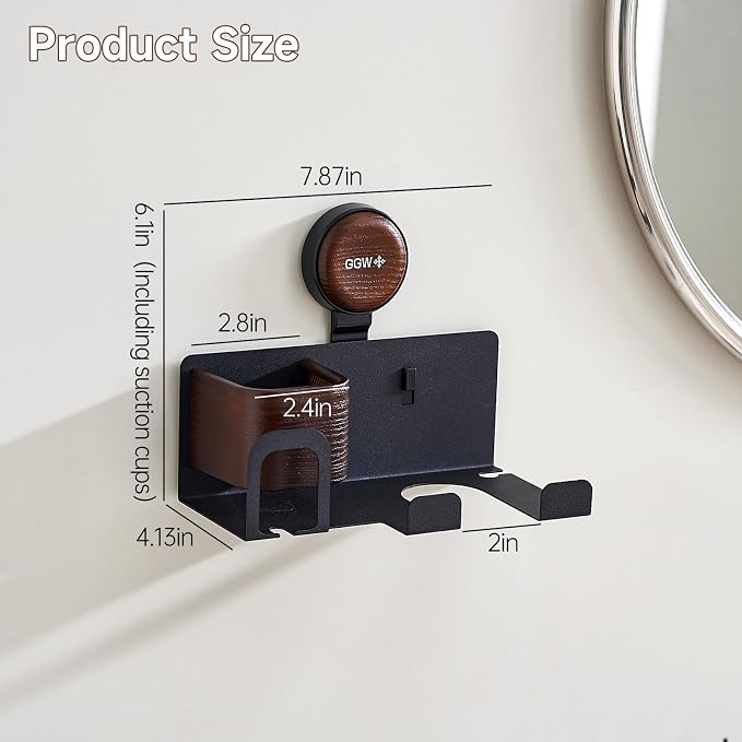 Hair Dryer Holder Wall Mount - Image 2