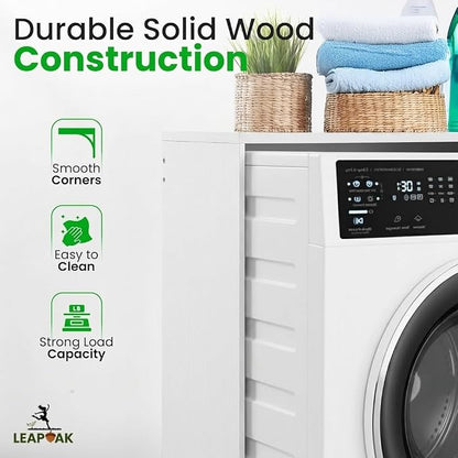 Over the Washer and Dryer Storage Shelf, Laundry Shelf, Laundry Room Organizer - Image 3