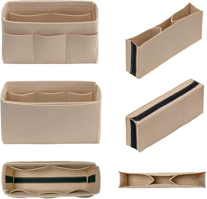 DailyPlus Purse Organizer Insert Felt Bag Organizer Handbag Organizer Insert - Image 3
