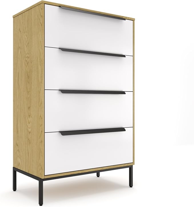 tinge Lira Premium Fabric Dresser by Tinge