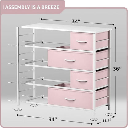 Sorbus Dresser with 8 Drawers - Image 3