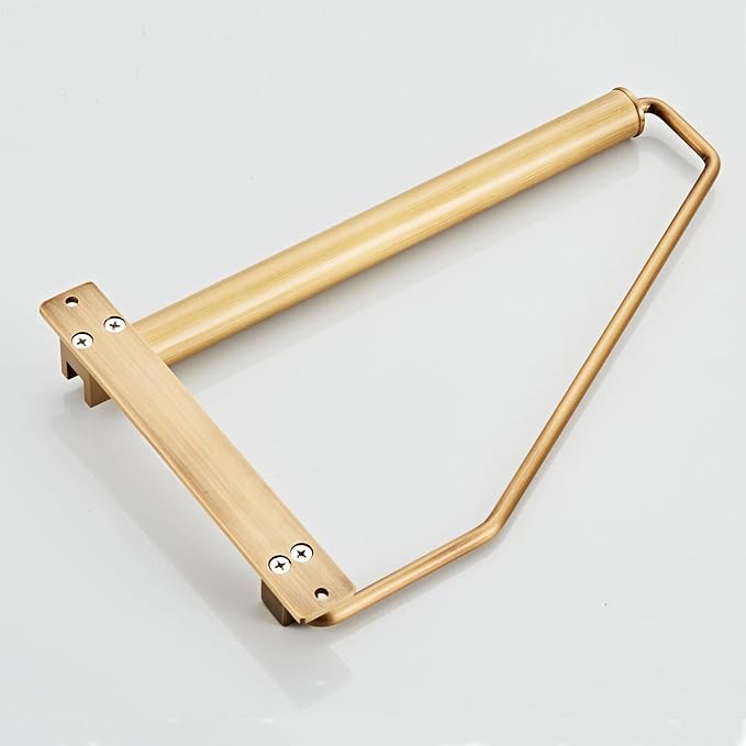 Folding Wall Mounted Clothes Hanger Rack Clothes Hook Solid Brass - Image 7