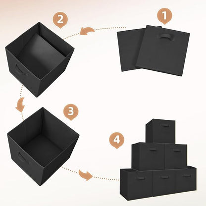 STORAGE MANIAC Storage Cubes, 13 Inch Collapsible Storage Bins - Image 6