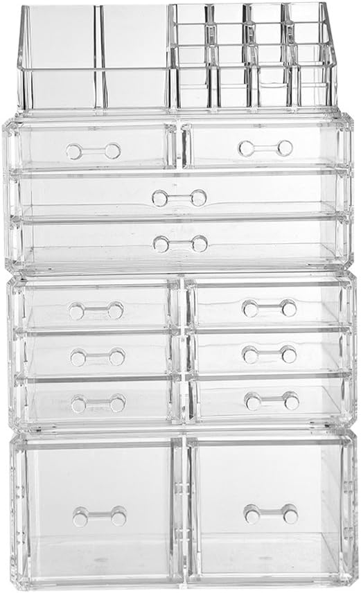 ZHIAI Makeup Organizer Dresser Cosmetic Storage - Image 3