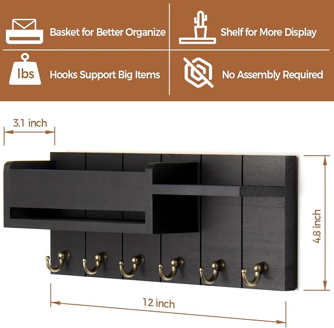 RelaxScene Key Holder Wall Mount - Image 4