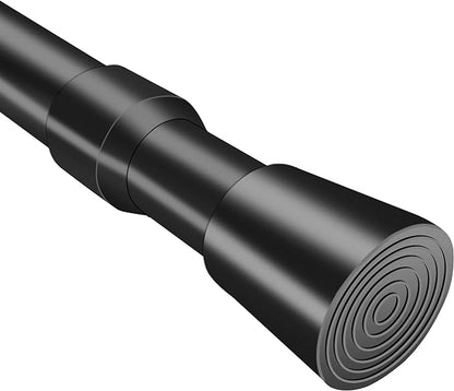 Small Tension Rods 16 to 28 Inches, Adjustable Short Extension Curtain Rod by QILERR