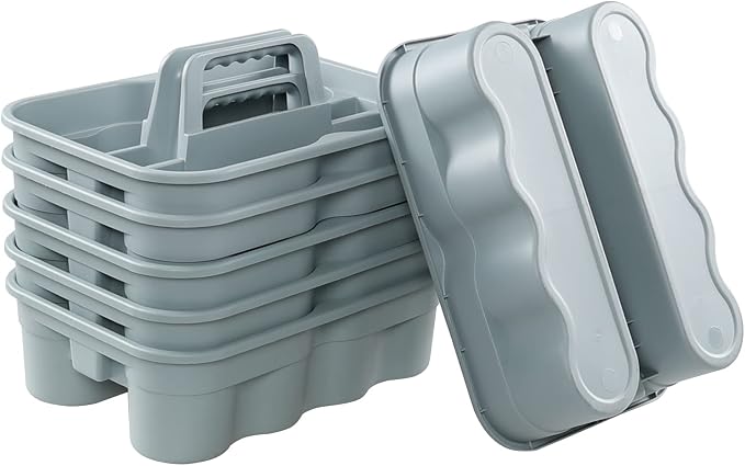 Plastic Cleaning Tote Caddy, Plastic Caddy - Image 7