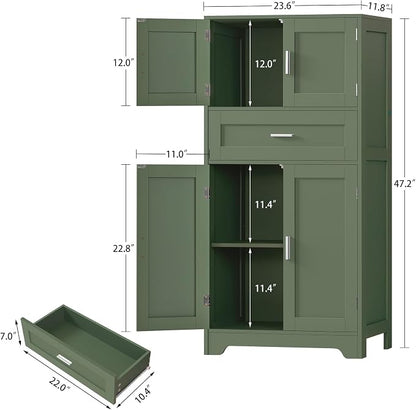 Bathroom Floor Storage Cabinet - Image 3