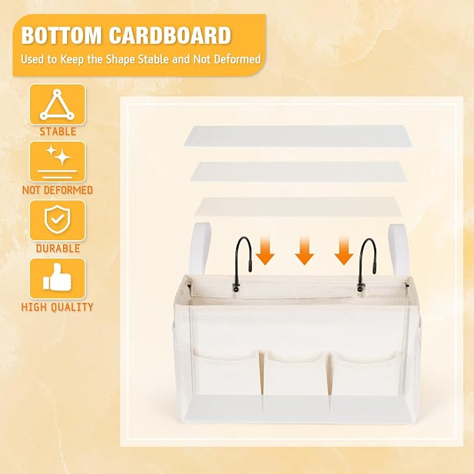 Bedside Caddy Storage Organizer - Image 6