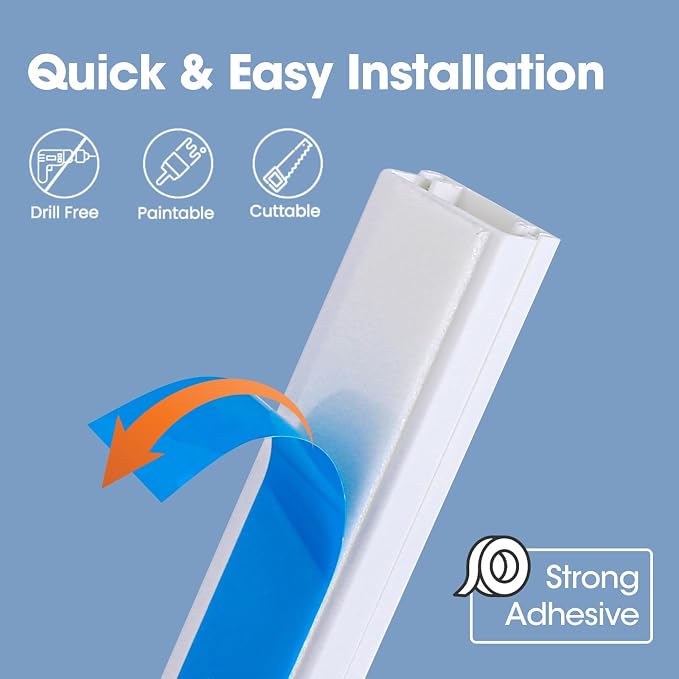 87in Cord Hider Kit, Cord Covers - Image 3