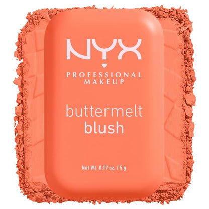 NYX PROFESSIONAL MAKEUP Buttermelt Powder Blush, Fade and Transfer-Resistant - Image 11