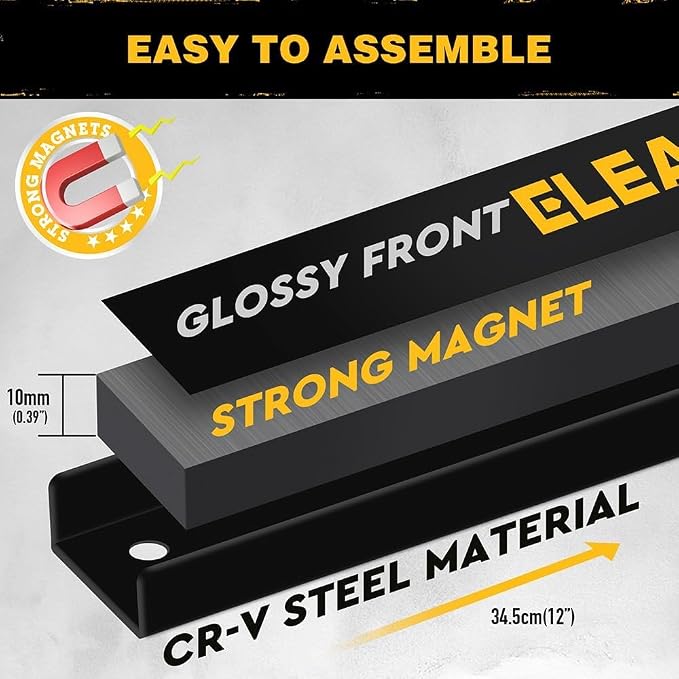 ELEAD 6-Piece 12" Magnetic Tool Holder Storage Organizer - Image 4