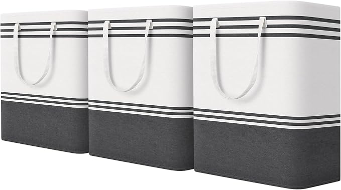 TranquilRelax 3-Pack Laundry Basket by Unknown