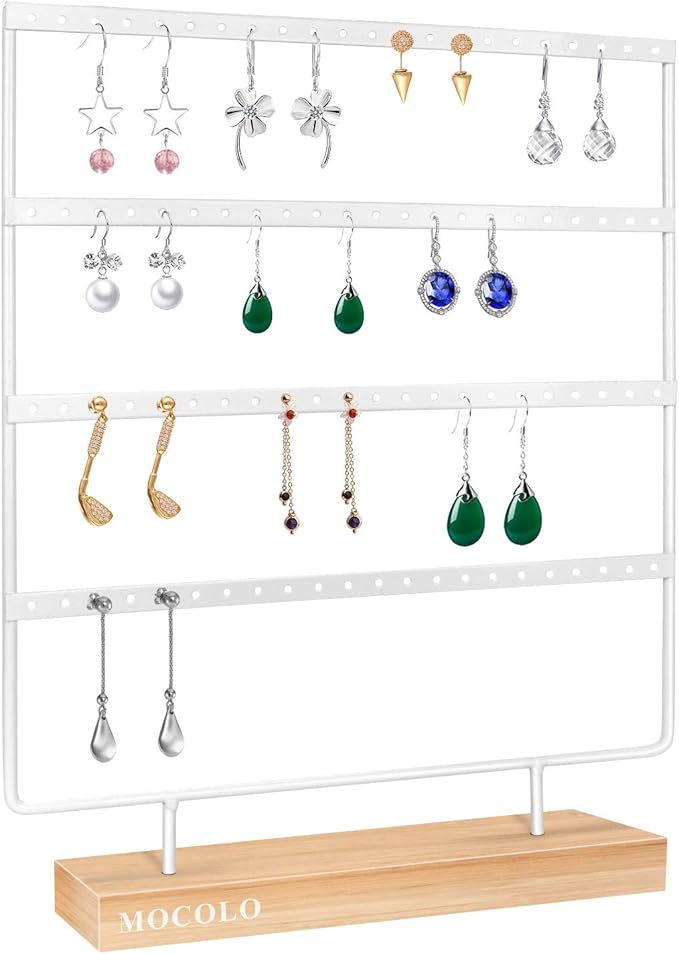 Mocolo Earring Holder Stand, Earring Organizer Display Holder Stand - Image 2