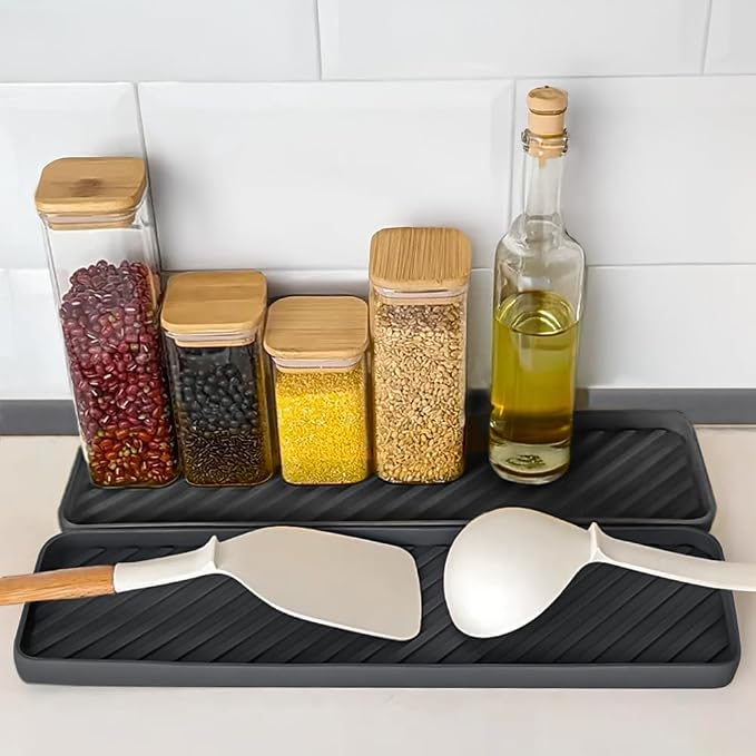 Silicone Organizer Tray for Kitchen Sinks and Bathrooms. Dishwasher-Safe - Image 3