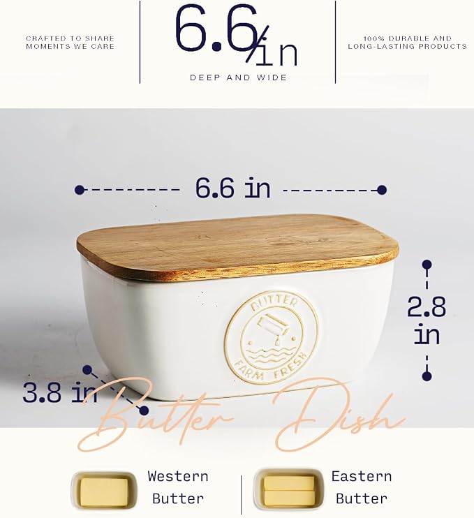 Getstar Ceramic Butter Dish - Image 3