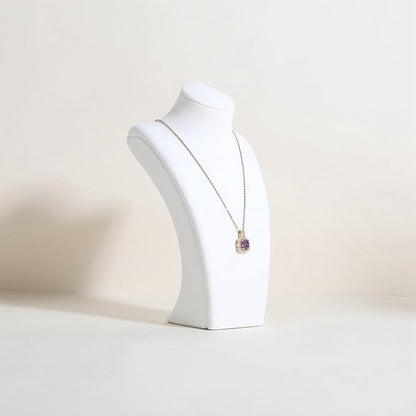 GemeShou White necklace storage organizer by GemeShou