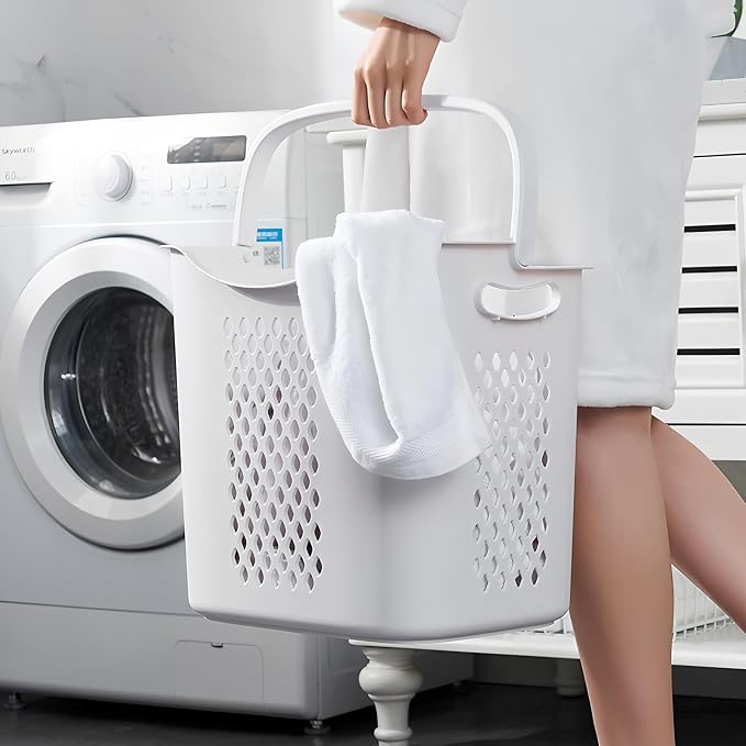 4-Tier Vertical Laundry Hamper Sorter, Laundry Storage Organizer - Image 5