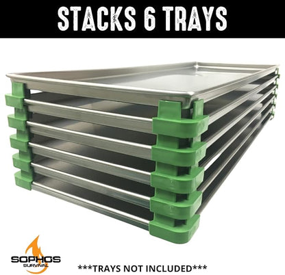 20 Pc Original Tray Stackers for Harvest Right Freeze Dryer Trays – Stacks 6 - Image 2