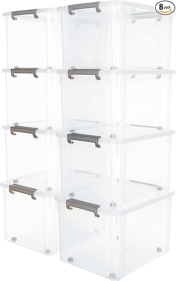 Citylife 58.1 QT Plastic Storage Bins by Anywish