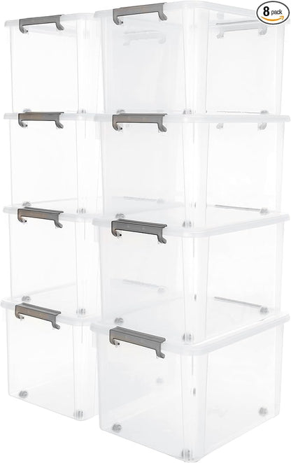 Citylife 58.1 QT Plastic Storage Bins by Anywish