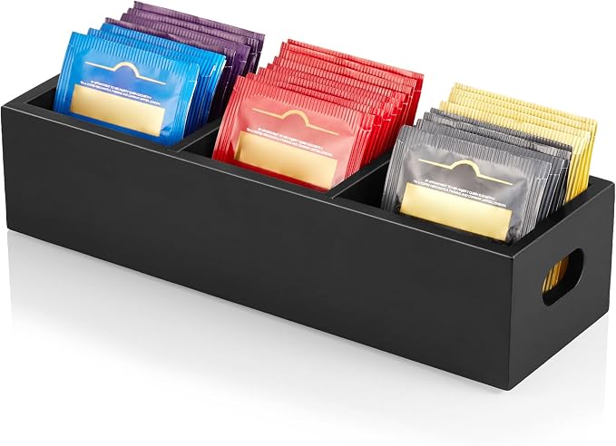 DRASTAR Tea Bag Organizer, Tea Storage Containers by EnhanceYourDailyLife