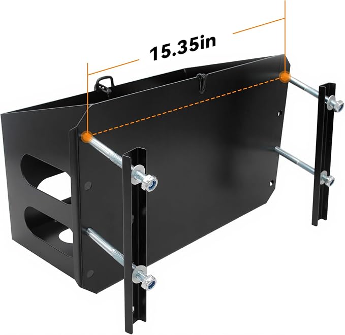 Jerry Gas Cans Holder Rack 5 Gallon/20 Liter, Lockable Metal Steel Jerry - Image 7