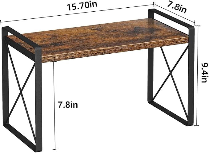 Giikin Countertop Shelf Organizer, Cupboard Stand Spice Rack, Retro Style - Image 4