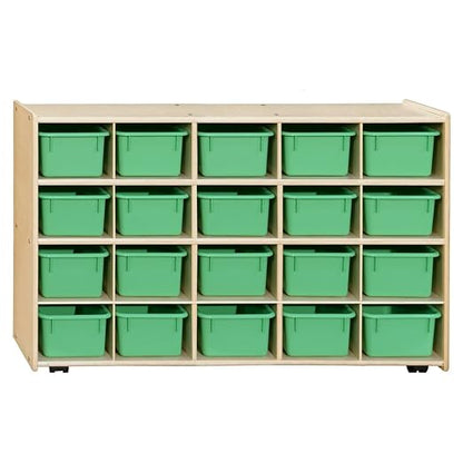 Contender C14509LGF-C5 Mobile 20 Tray Storage by Contender
