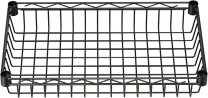 SINGAYE 4 Tier Basket Shelf Wire Shelving Unit Adjustable Storage Shelves Big - Image 4