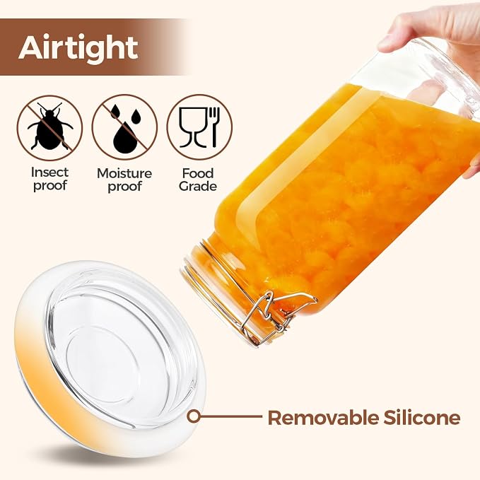 ComSaf Airtight Glass Jars - Image 4