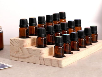 3 Tier Wooden Essential Oil Organizer Essential Oils Racks Display Stand - Image 7