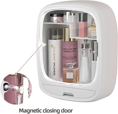 Makeup Organizer Shelf, Wall-Hanging Cosmetics Organizer and Storage Box - Image 5