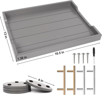 SXNOWS Wooden Serving Tray - Image 3