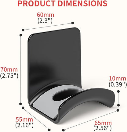 Headphone Wall Mount Mini Headphone Hook Holder - Image 6