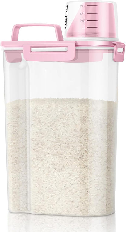 TBMax Rice Storage Container 5 Lbs, Small Airtight Dry Food Container by TBMax