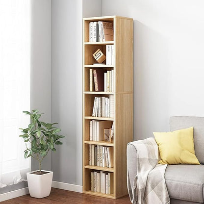 IOTXY Small Narrow Corner Bookcase by IOTXY