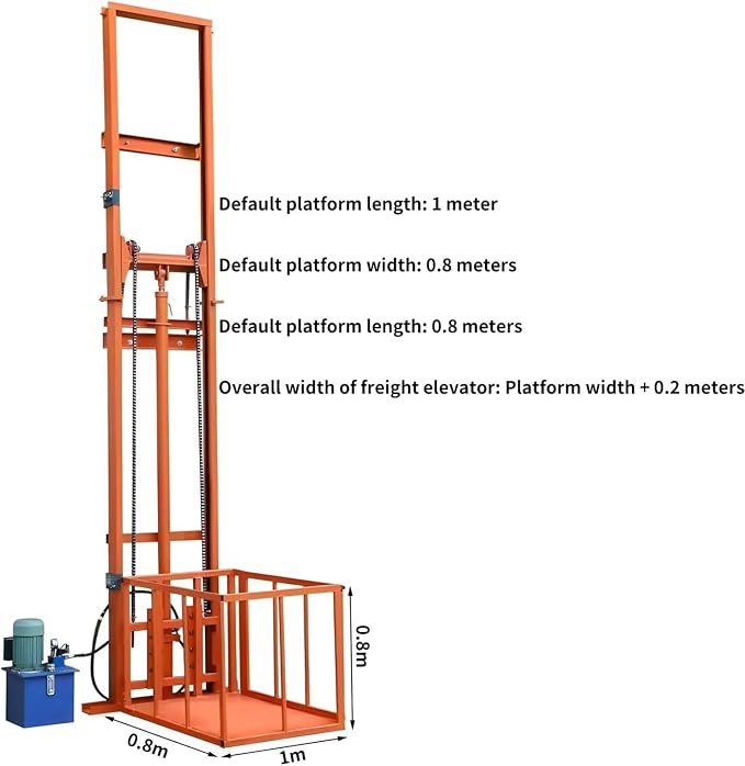1Ton/2200Lbs Load Capacity Electric Lift Platform Table, 6.5FT Lifting Height - Image 2