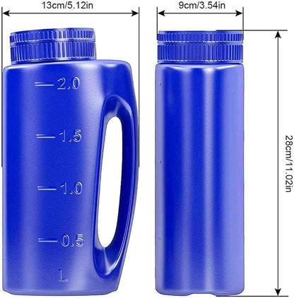 Aramox Hand Held Spreader Shaker Fertilizer Salt Dispenser - Image 7