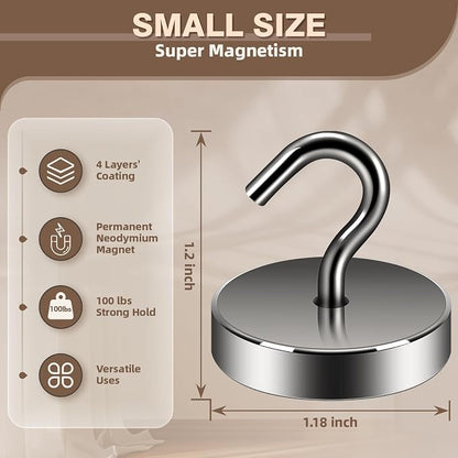 Neosmuk Magnetic Hooks Steel Tube Design - Image 6