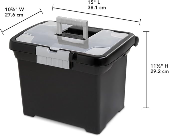 Sterilite Portable File Box - Image 5