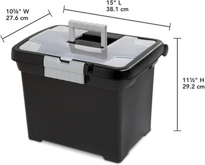 Sterilite Portable File Box - Image 5