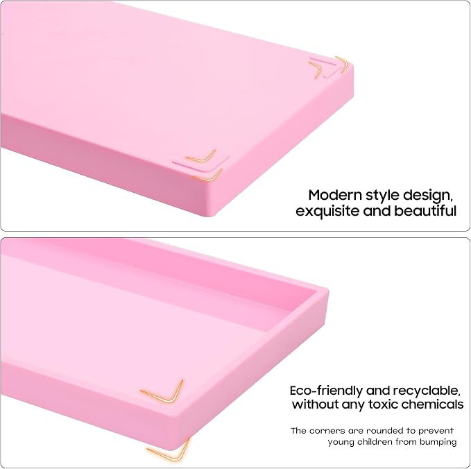 Vanity and Bathroom Tray, Waterproof Vanity Tray - Image 6