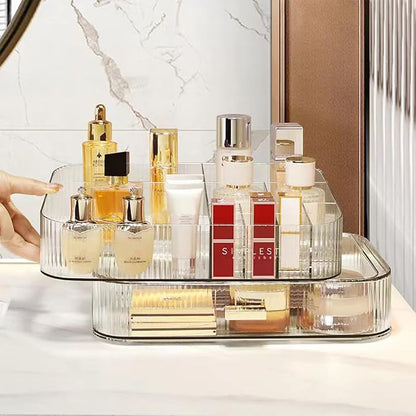 MIUOPUR Makeup Organizer with Stackable Drawers, Bathroom Vanity Organizers and - Image 4