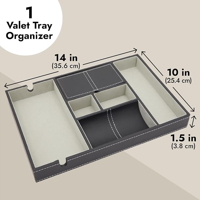 Juvale Nightstand Organizer Tray - Image 4