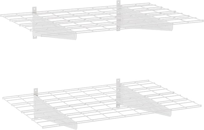 2-Pack 2x3ft Garage Wall Shelving, Heavy Duty Storage Shelves, 800lbs Load - Image 8