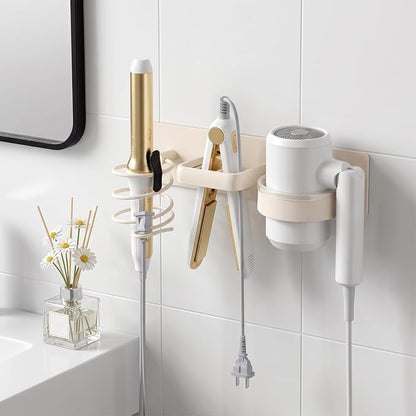 Hair Dryer Holder Curling Iron Holder Flat Iron, Curling iron holder wall mount - Image 2