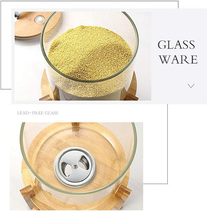 Rice Dispenser, Rice Storage Container, Flour and Cereal Container - Image 3